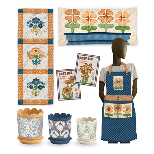 Garden Accents Machine Embroidery Pattern – Lori Holt – October 2026 Preorder