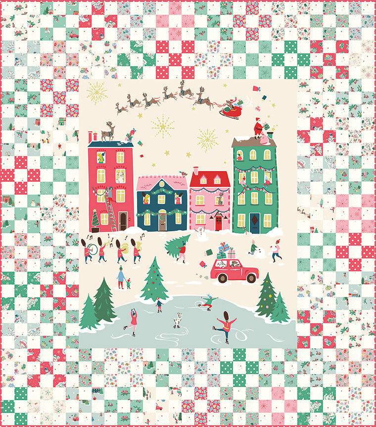 Cath Kidston Make Merry Panel Quilt Kit – 50% Deposit June 2027 Preorder
