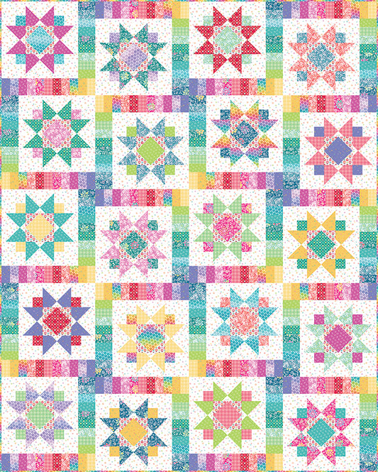 PREORDER Aurelia Quilt Backing Set – Shades Carnation Wide Back