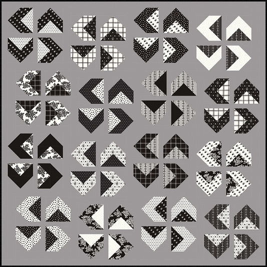 Double Dutch Quilt Kit – 84x84 Picnic Size | October 2026 Preorder | Farmhouse Fabric Shop