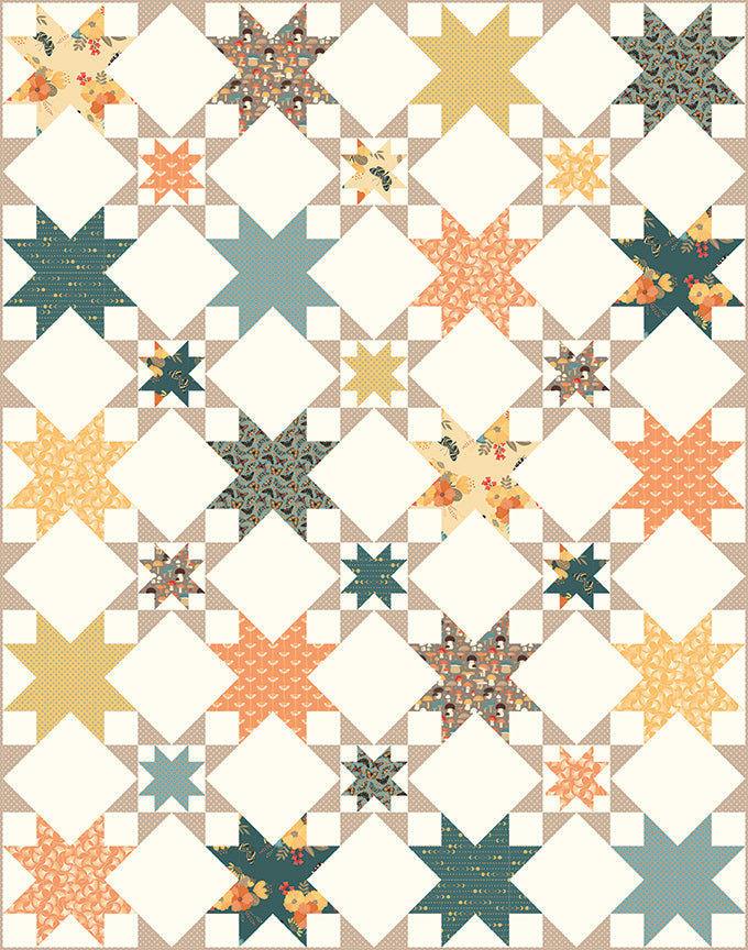 Shine Bright Quilt Kit — Secret Garden Fabric — Preorder August 2026