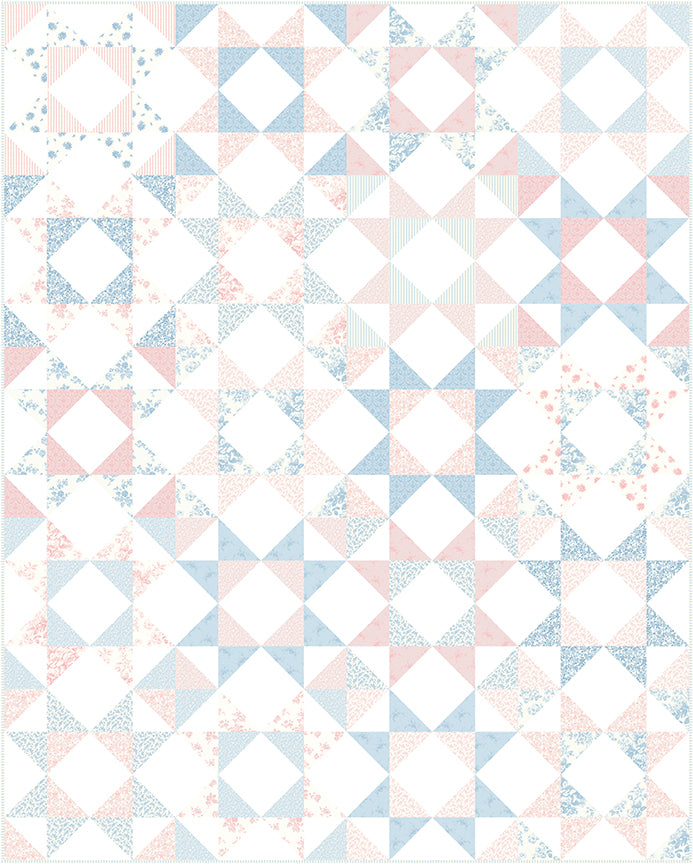 Tango Quilt Kit Reservation | Rosewater Cottage by Laura Ashley |– 50% Deposit Preorder – January 2027 Arrival