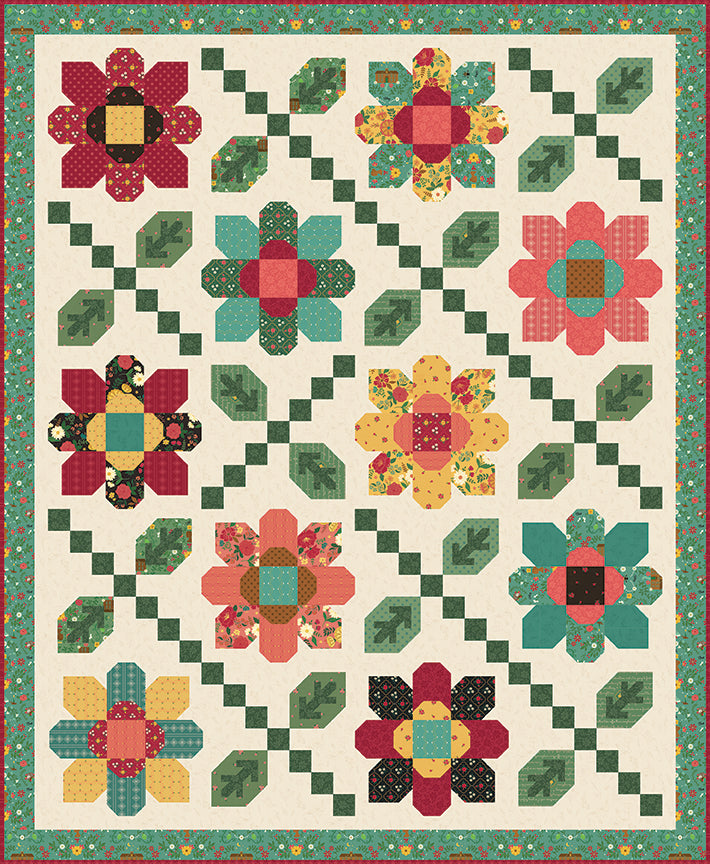 Daisy Chain Quilt Pattern – Heather Peterson (P154-DAISYCHAIN)
