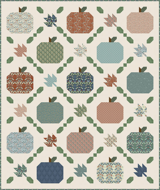 🧵 Preorder – Autumn Harvest Quilt Kit  Featuring Ambleside by Riley Blake Designs Pattern by Amanda Niederhauser of Jedi Craft Girl