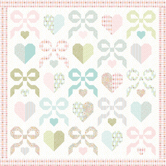Tie the Knot Quilt Kit – Little Posies by Amanda Niederhauser | 80" x 80" Preorder September 2026