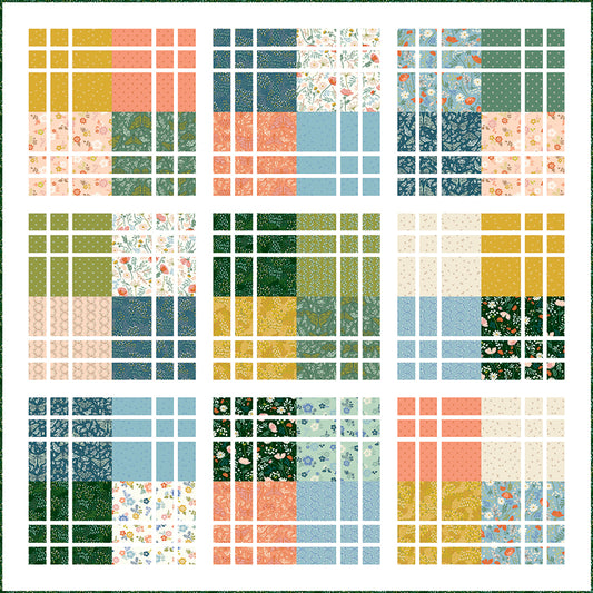 Double Dash Quilt Kit – 67" x 67" Throw – 50% Deposit – December 2026 Preorder