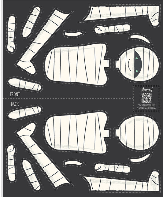 Frank and Friends Mummy Panel – Riley Blake Designs (Preorder)