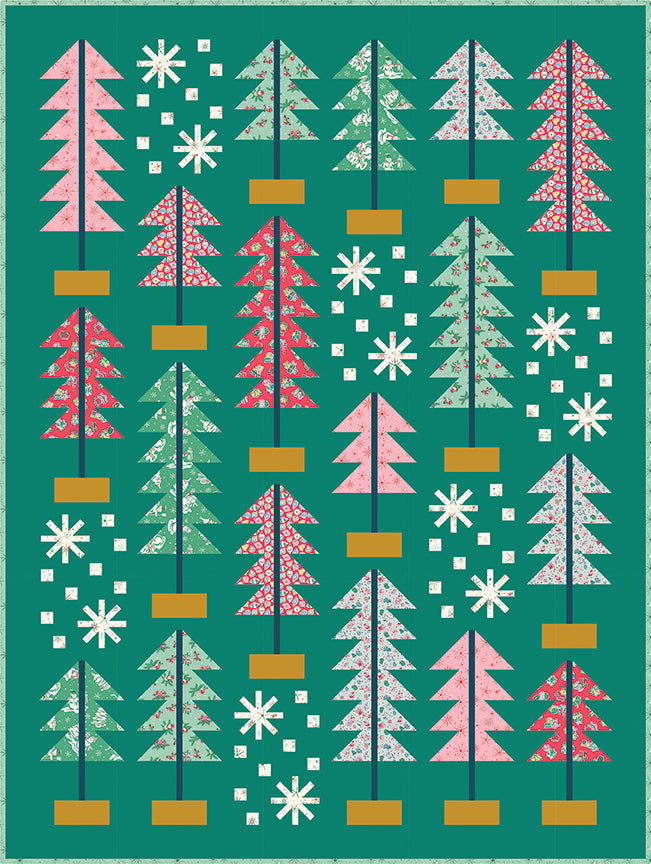 Cath Kidston All Spruced Up Quilt Kit – Make Merry – 50% Deposit June 2027 Preorder