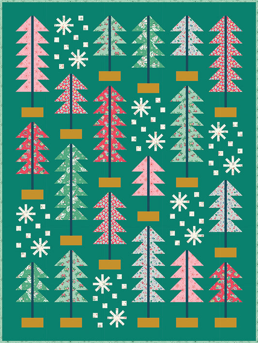 Cath Kidston All Spruced Up Quilt Kit – Make Merry – 50% Deposit June 2027 Preorder