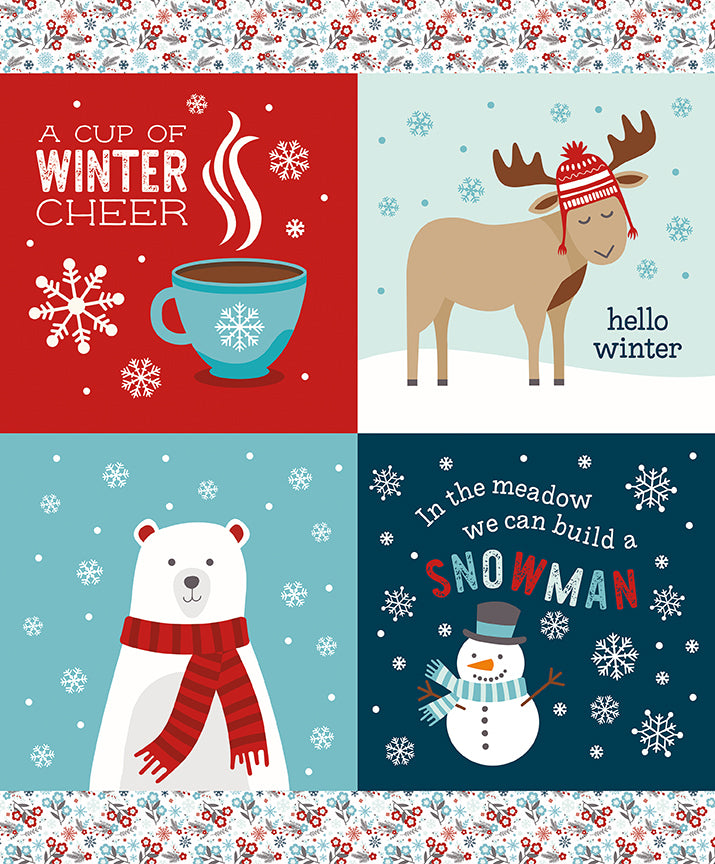 A Perfect Winter – Winter Cheer Panel by Lori Whitlock (Preorder)