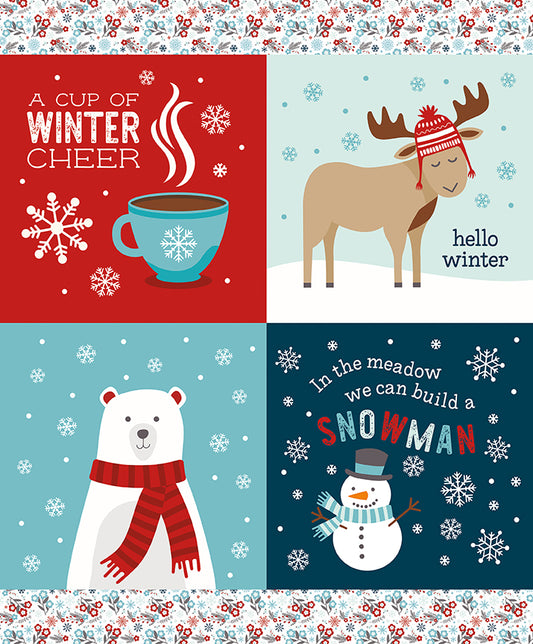 A Perfect Winter – Winter Cheer Panel by Lori Whitlock (Preorder)