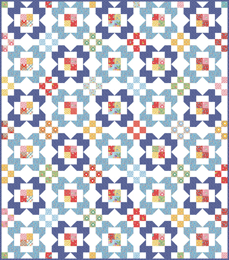 Dear Sweethearts Check Check Quilt Kit – 50% Deposit August 2026 Preorder