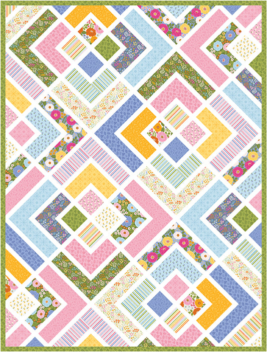 🪡 Penny Quilt Kit – Lap Size 55" x 74" | Featuring Little Darlin’ by RBD Designers for Riley Blake Designs