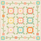 PREORDER Gardenside Quilt Backing Set – Bee Ginghams Coral Wide Back