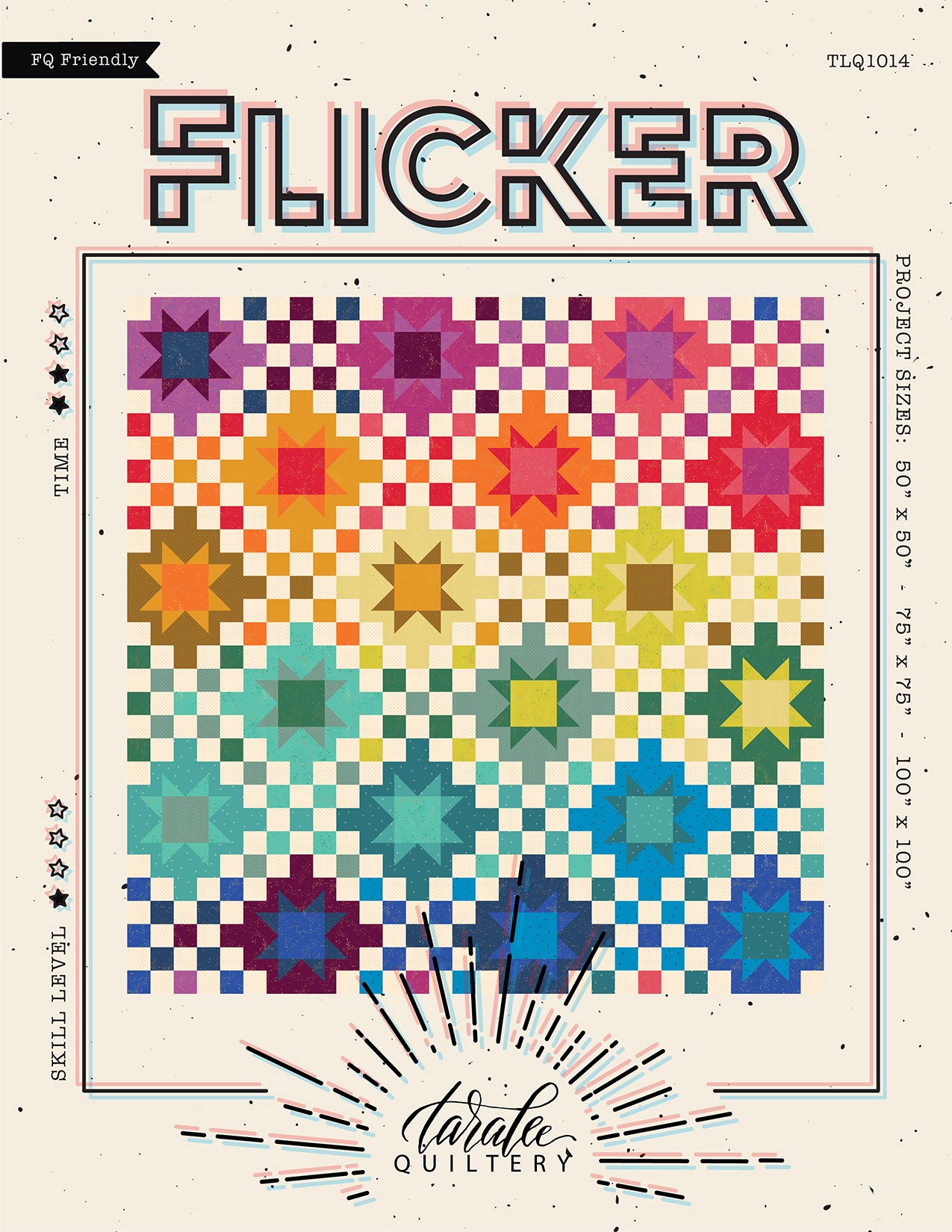 Flicker Quilt Kit – Kipling Gardens – 75x75 Large Throw – Riley Blake Designs Preorder June 2026