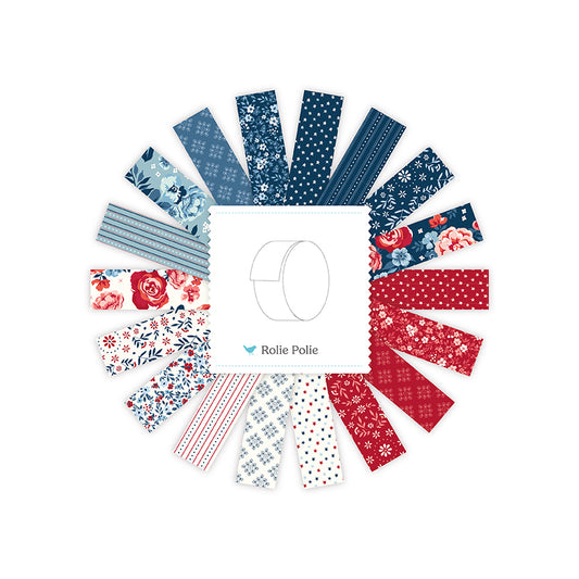 Star-Spangled Garden Rolie Polie Reservation - February 2027 - Riley Blake Designs - 50% Deposit