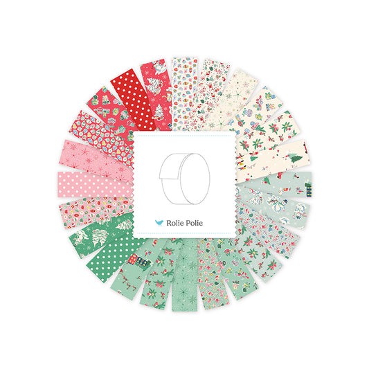 Cath Kidston Make Merry 2.5 Inch Rolie Polie, 40 Pcs. – 50% Deposit June 2027 Preorder