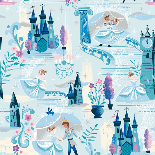 Cinderella Carriage Quilt Backing Set – Wishes by Jill Howarth | August 2026 Preorder