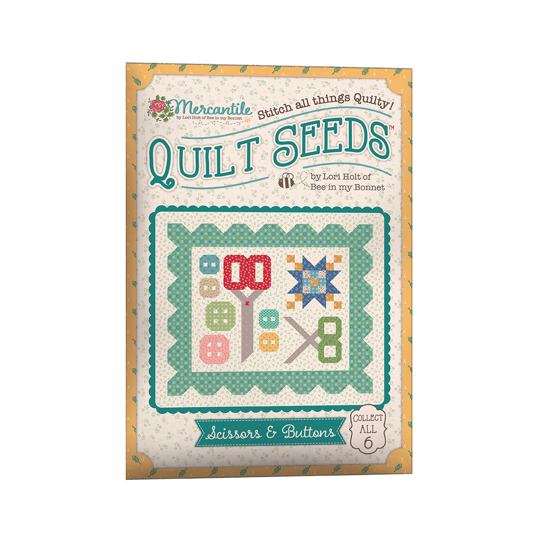Mercantile Quilt Seeds™ Complete Set | 6 Quilt Block Patterns | Lori Holt