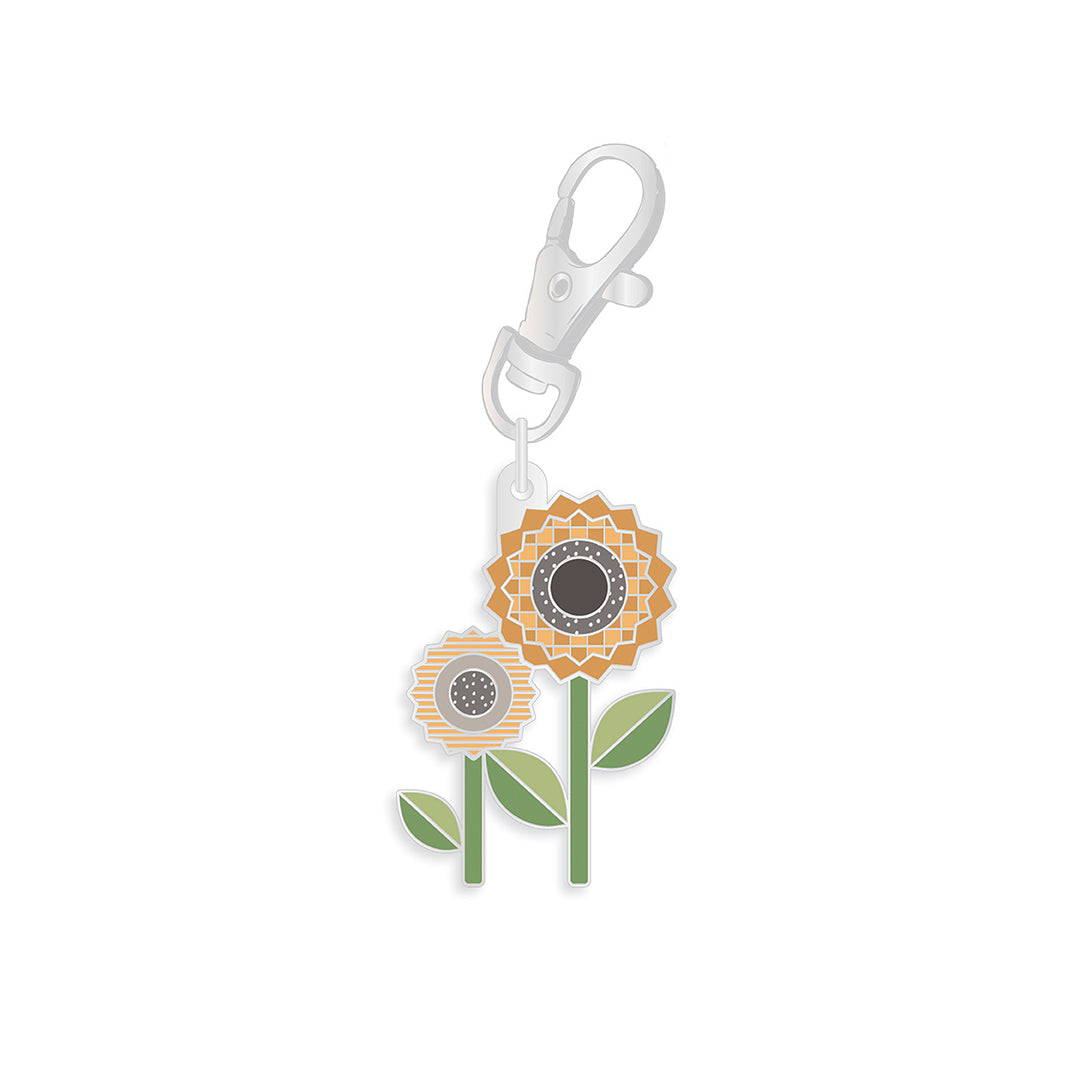 🌻 Sunflower Happy Charm™ by Lori Holt of Bee in My Bonnet – Riley Blake Designs ST-34993