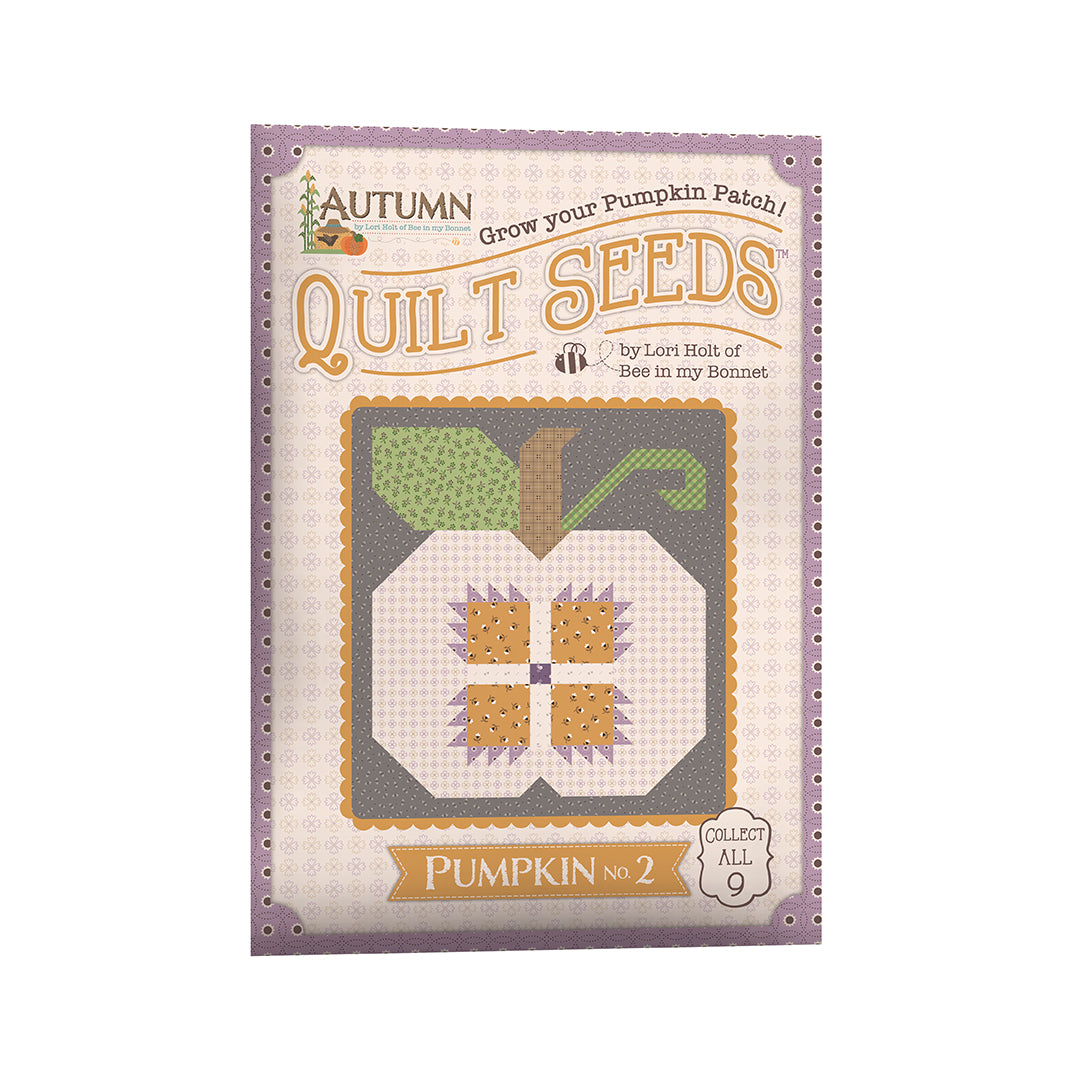 Autumn Quilt Seeds™ Complete Set | 9 Pumpkin Quilt Block Patterns | Lori Holt