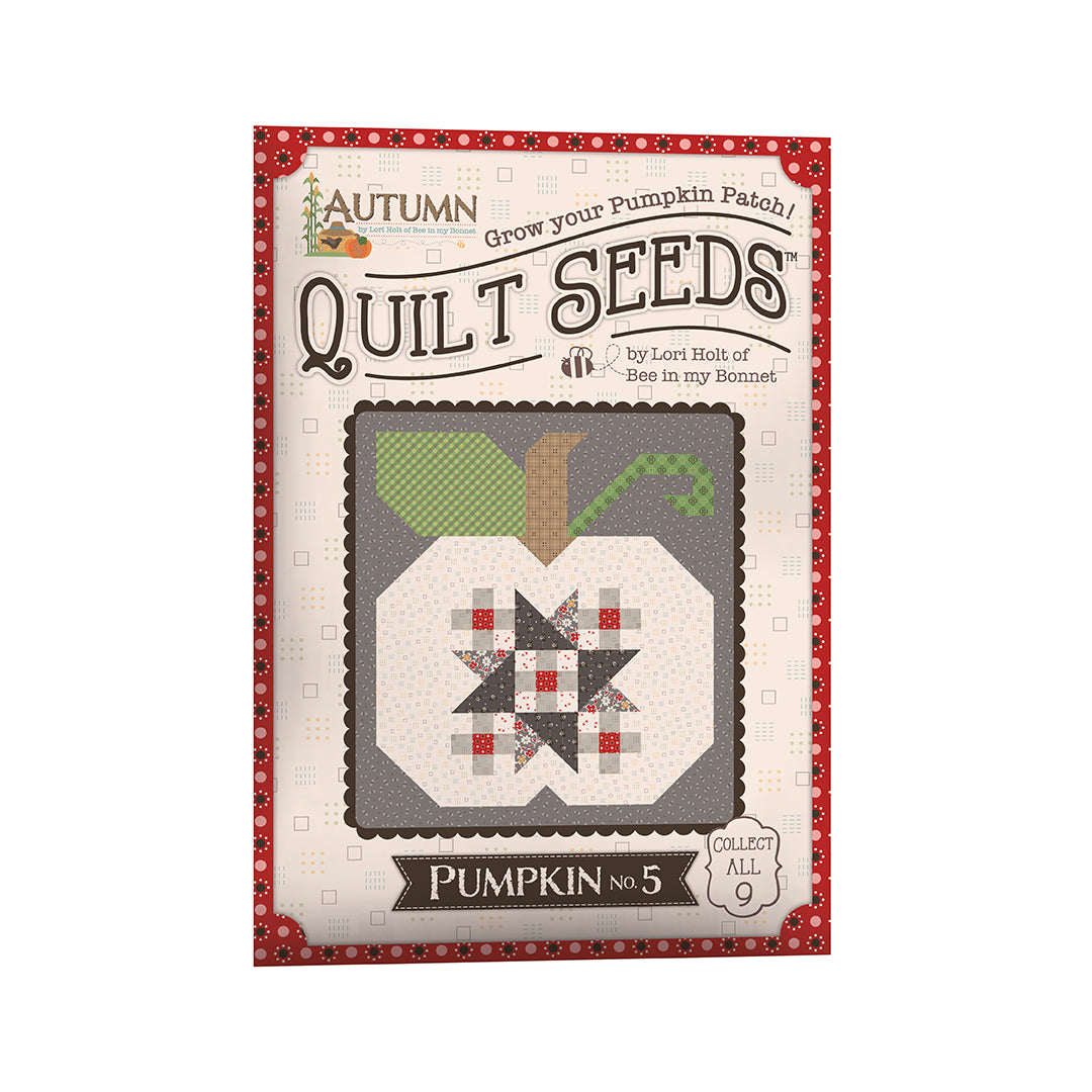 Autumn Quilt Seeds™ Complete Set | 9 Pumpkin Quilt Block Patterns | Lori Holt