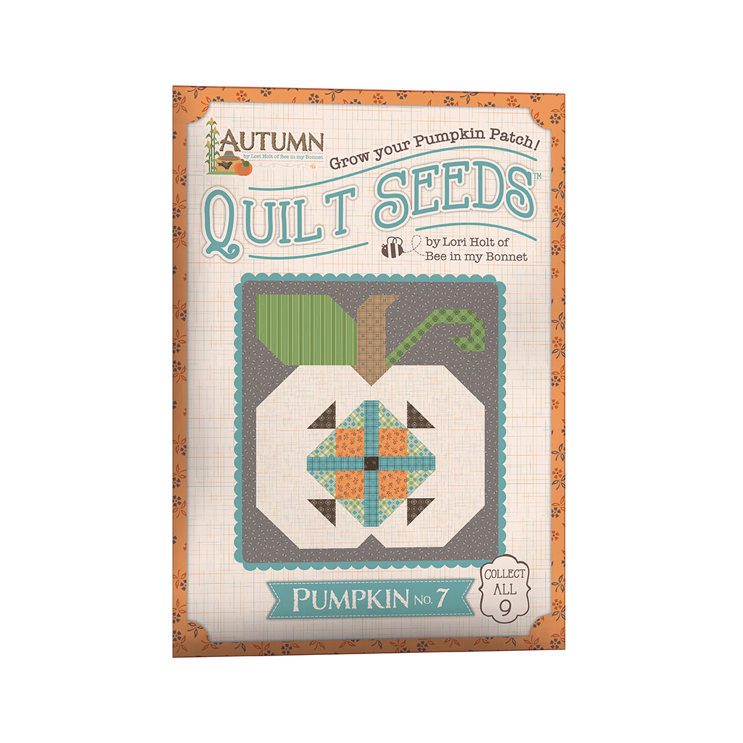 Autumn Quilt Seeds™ Complete Set | 9 Pumpkin Quilt Block Patterns | Lori Holt