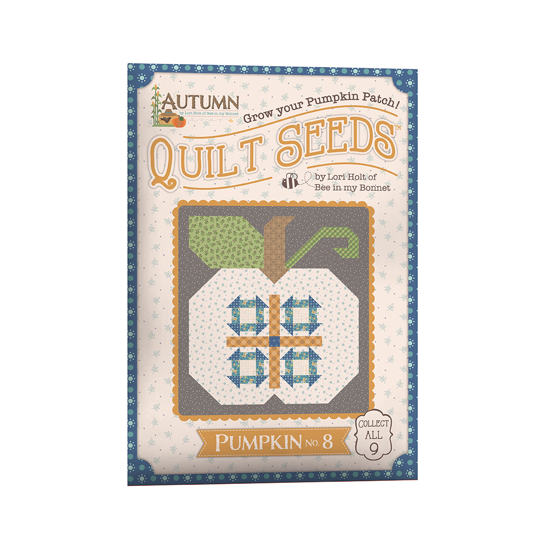 Autumn Quilt Seeds™ Complete Set | 9 Pumpkin Quilt Block Patterns | Lori Holt