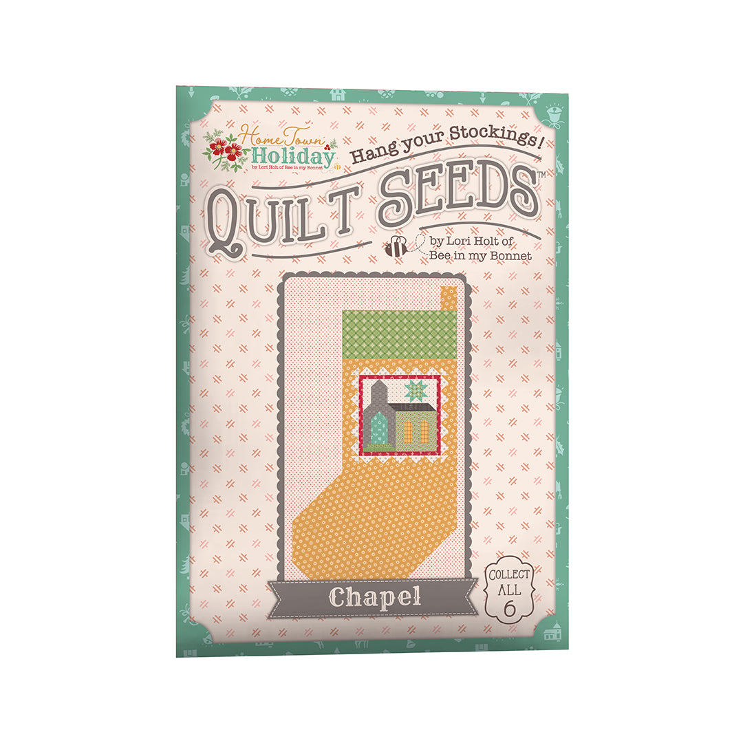 Home Town Holiday Quilt Seeds™ Complete Set | 6 Stocking Quilt Block Patterns | Lori Holt