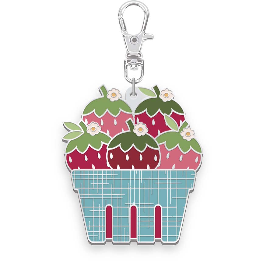 Lori Holt Berry Basket Happy Charm™ – Farmer’s Daughter Collection (ST-46793)