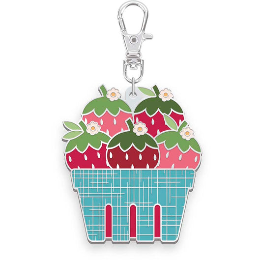 Lori Holt Berry Basket Happy Charm™ – Farmer’s Daughter Collection (ST-46793)