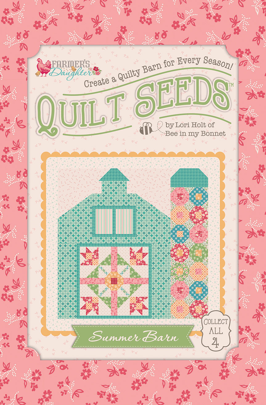 Lori Holt Farmer’s Daughter Quilt Seeds™ Pattern – Summer Barn (28" Block)