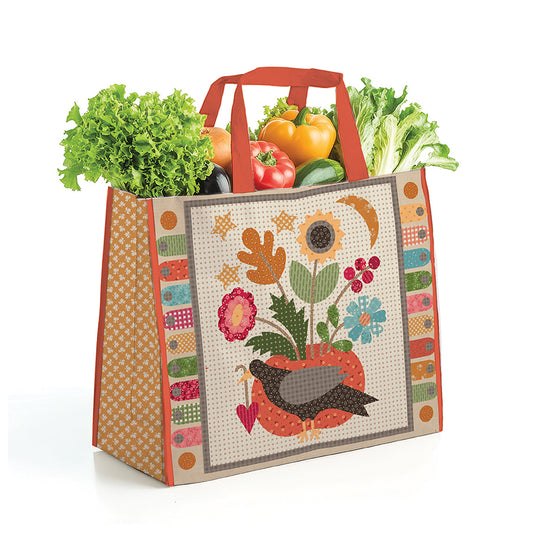 Lori Holt Baked With Love Vinyl Tote Bag – Quilting &amp; Project Tote