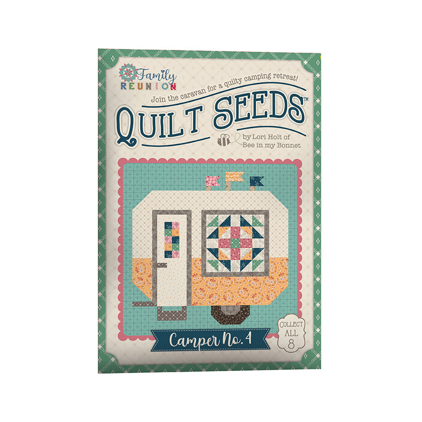 Family Reunion Quilt Seeds™ Block of the Month Subscription | Lori Holt | 84½" x 84½" Quilt | 8-Month BOM