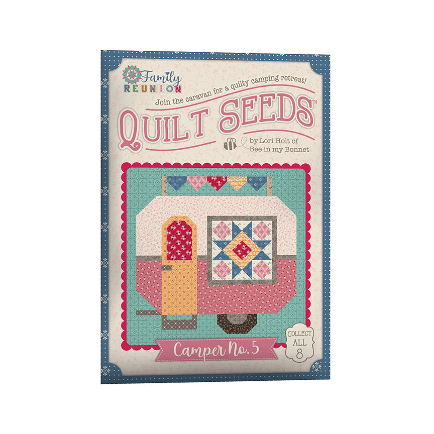 Family Reunion Quilt Seeds™ Block of the Month Subscription | Lori Holt | 84½" x 84½" Quilt | 8-Month BOM