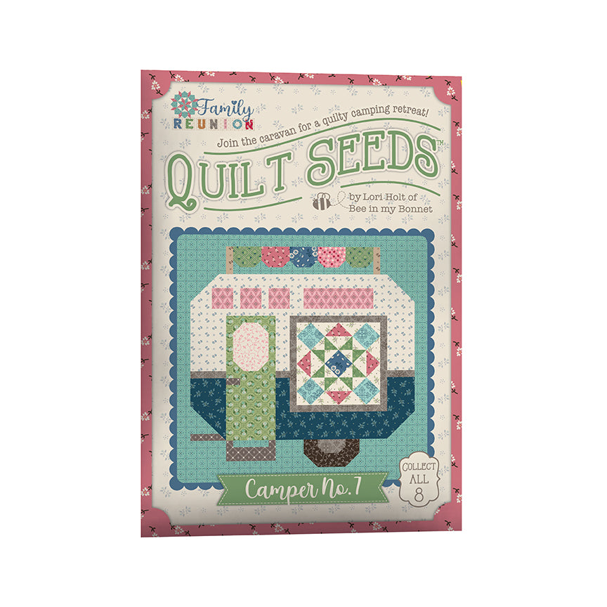 Family Reunion Quilt Seeds™ Block of the Month Subscription | Lori Holt | 84½" x 84½" Quilt | 8-Month BOM