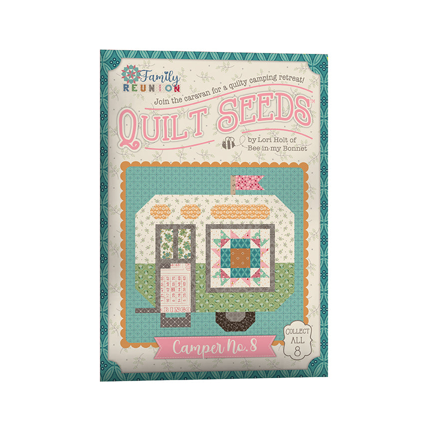 Family Reunion Quilt Seeds™ Block of the Month Subscription | Lori Holt | 84½" x 84½" Quilt | 8-Month BOM