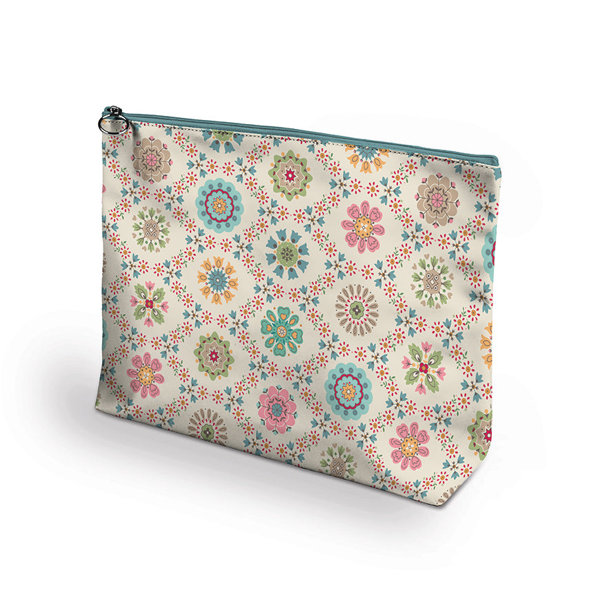 Wallpaper Vinyl Project Bag by Lori Holt | 50% Deposit Preorder | April 2027