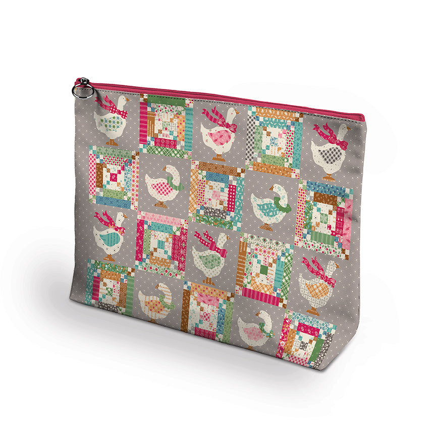 Home Town Holiday 2 Vinyl Project Bag – Lori Holt | 50% Deposit Preorder | July 2027