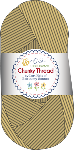 Lori Holt Chunky Thread Honey – 50g Cotton Yarn Skein – STCT-11548