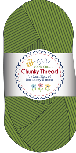 Lori Holt Chunky Thread Basil – 50g Cotton Yarn Skein – STCT-11551