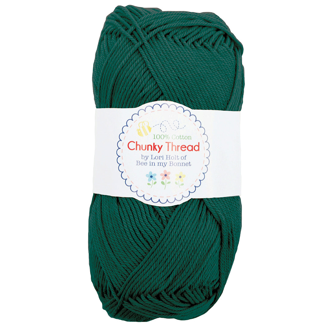 Lori Holt Chunky Thread Jade – 50g Cotton Yarn Skein – STCT-25454