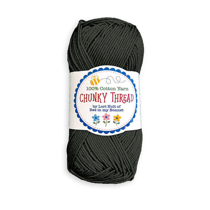Lori Holt Chunky Thread Chalkboard – 50g Cotton Yarn Skein – STCT-43435