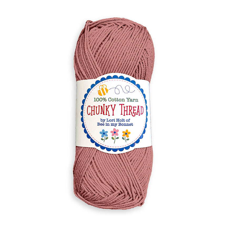 Lori Holt Chunky Thread Carnation – 50g Cotton Yarn Skein – STCT-54796