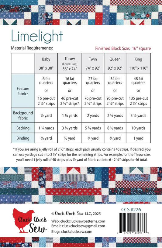 Cake Mix Quilt Pattern – Cluck Cluck Sew