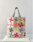 The Quilter’s Big Tote Bag Pattern – Minki Kim – Sewing Illustration – P178-SIBP6 – Reversible Tote Sewing Pattern