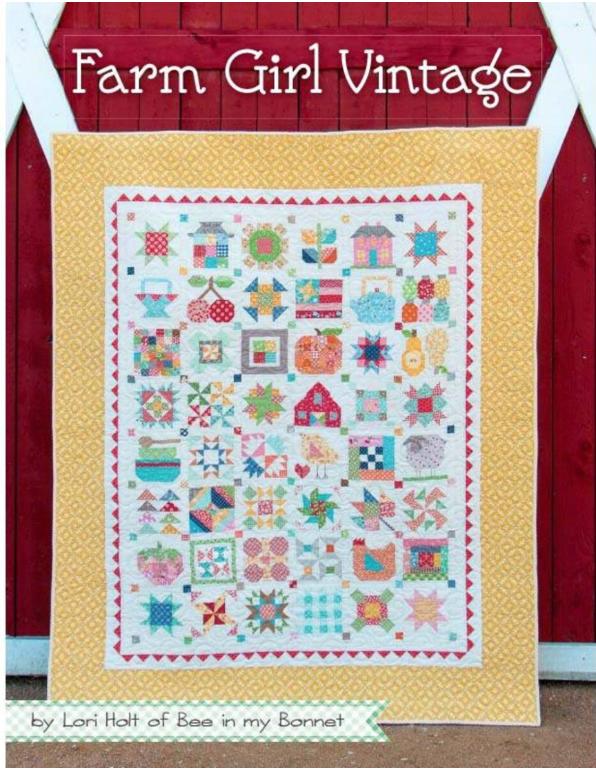 Farm Girl Vintage Book – Lori Holt of Bee in my Bonnet – It’s Sew Emma