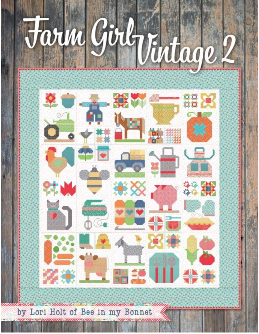 Farm Girl Vintage 2 Book – Lori Holt of Bee in my Bonnet – It’s Sew Emma