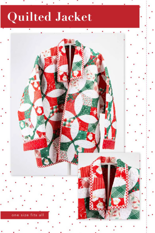 The Quilted Jacket Pattern – Paula McKinlay & Claire Root – Quilt Clothing Sewing Pattern – P204-JACKET