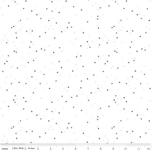Blossom Basic – Blue Carolina | Christopher Thompson | Riley Blake Designs